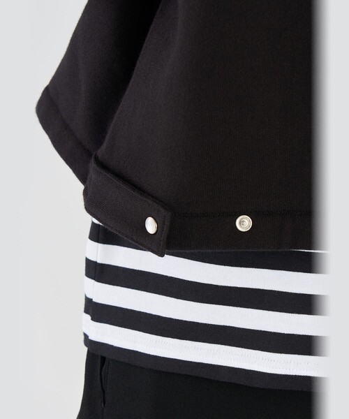 agnes b.（アニエスベー） カーディガン コットン メルトン 長袖