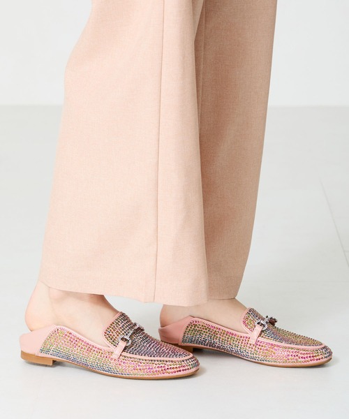 ORiental TRaffic（オリエンタルトラフィック） ローファー ラインスト