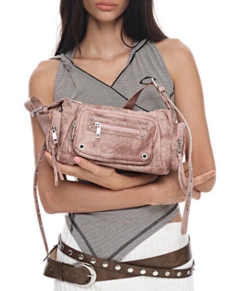 BLACKPURPLE（ブラックパープル） ショルダーバッグ 「BLACK PURPLE