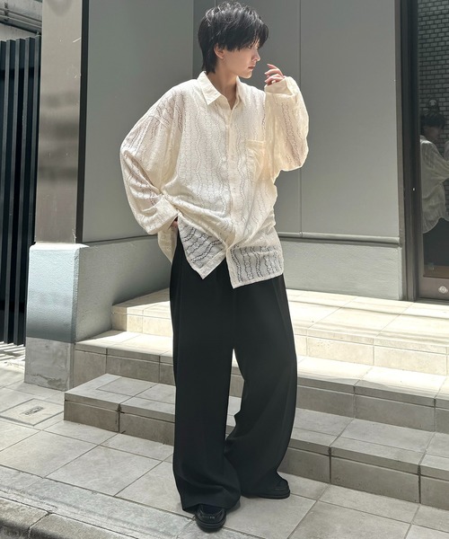 Confirm（コンファーム） シャツ 25SS ルーズシルエット デザイン