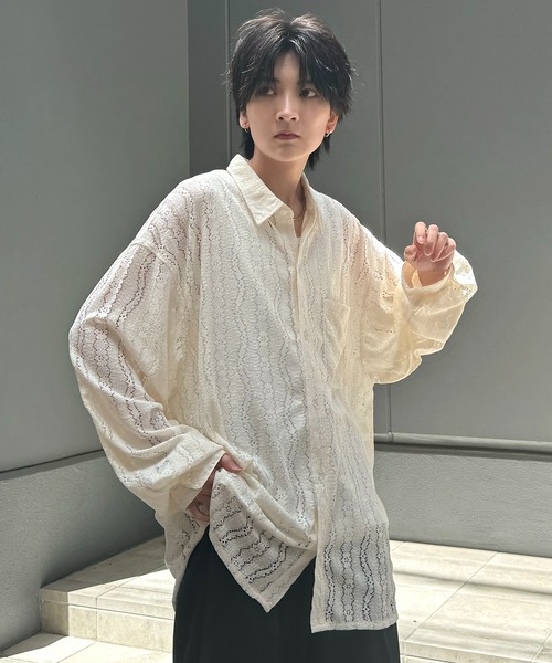 Confirm（コンファーム） シャツ 25SS ルーズシルエット デザイン