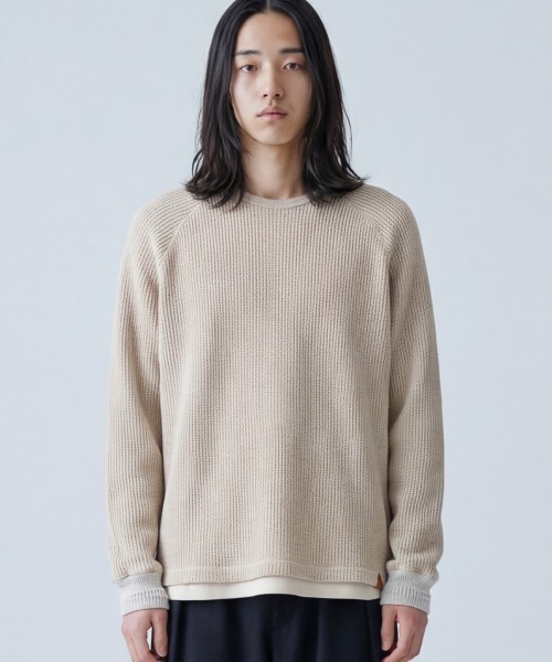 rehacer（レアセル） tシャツ : Wakayama Waffle Rib CS / 和歌山