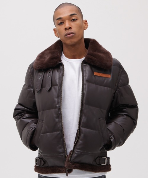 AVIREX（アヴィレックス） ダウンジャケット ダウン メンズ : ZOZOTOWN