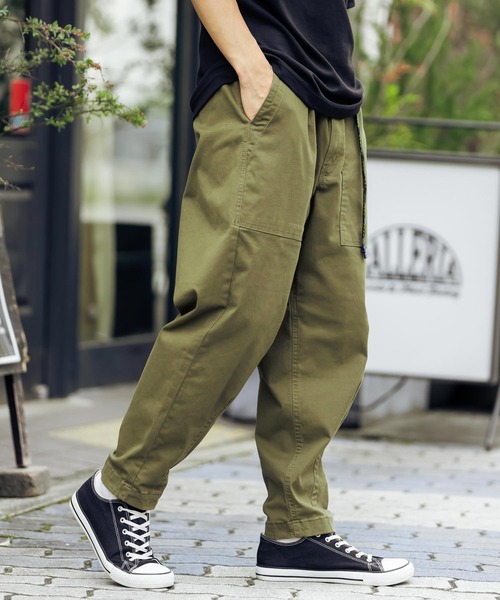 GERRY（ジェリー） チノパン ストレッチチノ・デニムルーズテーパード