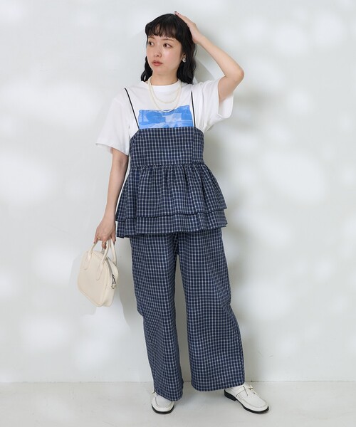 FREAK'S STORE（フリークスストア） キャミソール チェックキャミ