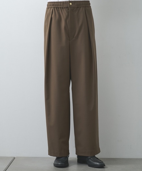 CULLNI（クルニ） スラックス 「CULLNI」別注 Wool Wide Pants/別注