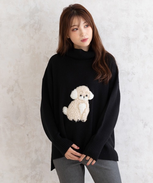 Jolly Poupee ニット セーター トイプードルオーバーサイズニット