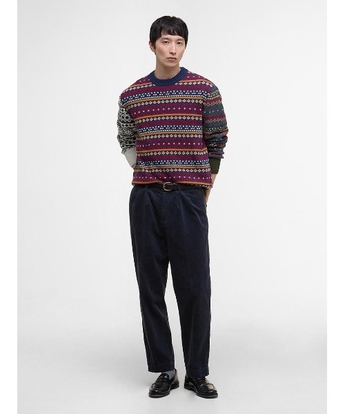 Barbour（バブアー） セーター ニット Fairisleパッチワークニット