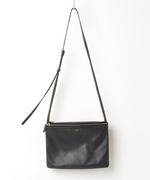 CELINE（セリーヌ） トリオ ショルダーバッグ - ブラック レディース