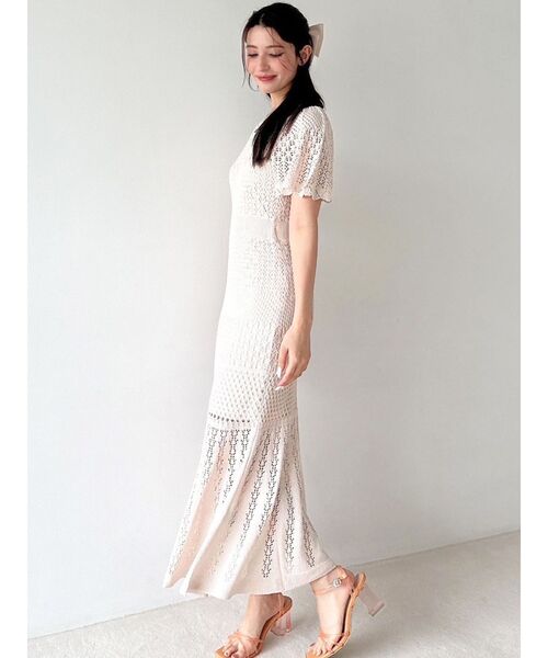 RESEXXY（リゼクシー） サンダル ナローストラップクリアヒール