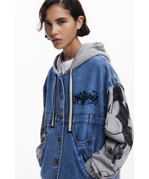 Desigual（デシグアル） デニムジャケット gジャン ミッキー＆ミニー