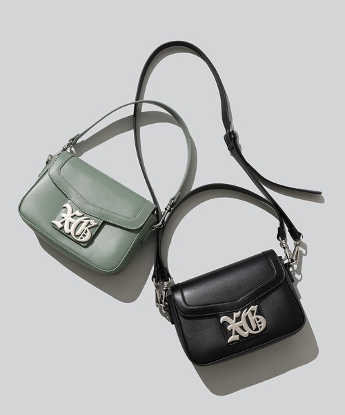 X-girl（エックスガール） ショルダーバッグ バッグ OLD ENGLISH LOGO