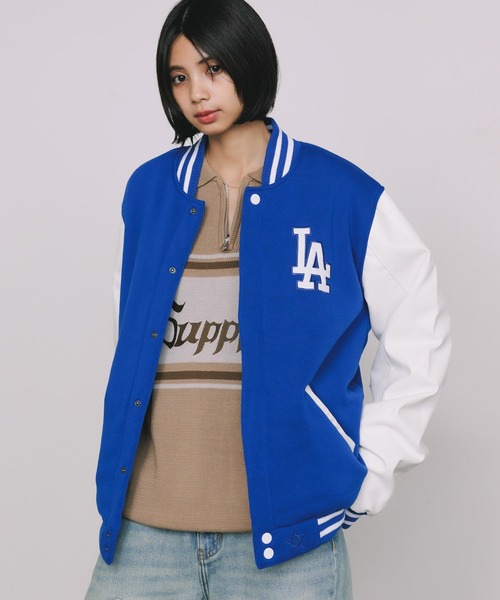 MLB スタジャン JH Design/ジェイエイチデザイン LOS ANGELS DOGERS