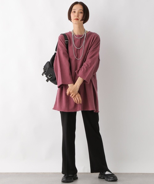 LEPSIM（レプシィム） スラックス パンツ よく伸びスラックスパンツ