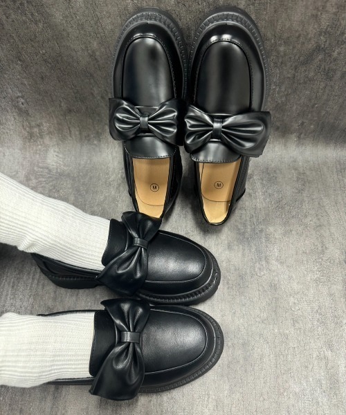 Shoes in Closet（シュークロ） ローファー 「新色追加」軽量厚底 2段