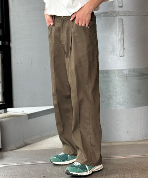 CIAOPANIC（チャオパニック） チノパン 「ZOZO限定」ワイドカツラギ