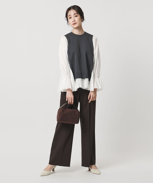 UNITED ARROWS（ユナイテッドアローズ） ブラウス シャツ プリーツ