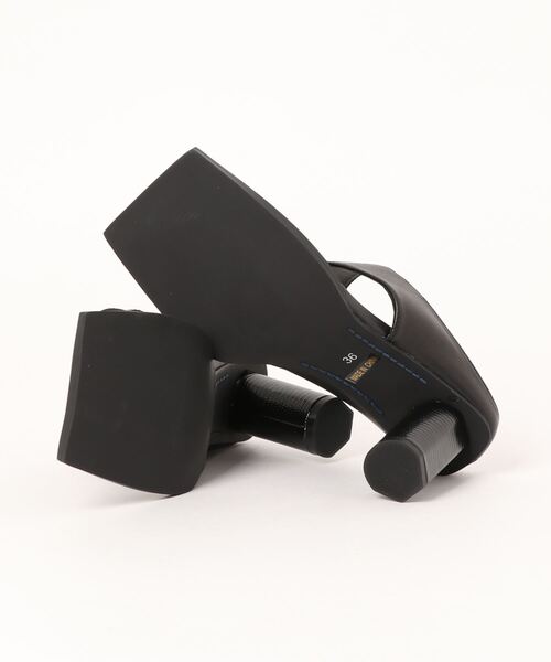 UN3D.（アンスリード） ミュール 38 ブラック レディース : ZOZOTOWN