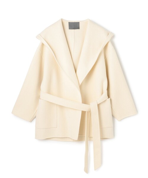 uncrave（アンクレイヴ） コート アウター メルトンリバー フーデット