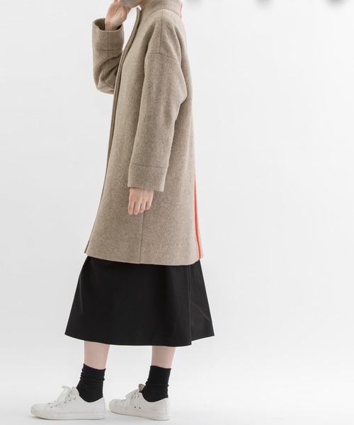 nop de nod（ノップドゥノッド） コート アウター 圧縮ニットボトル