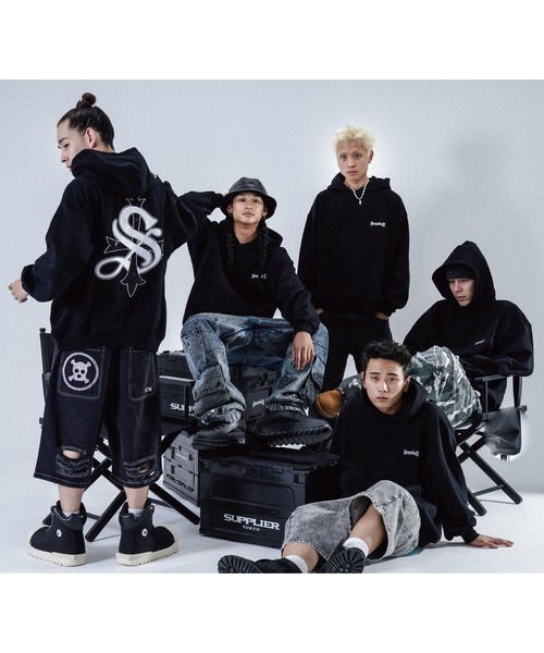 SUPPLIER（サプライヤー） パーカー フーディー｜Boxy Fit Cross Logo