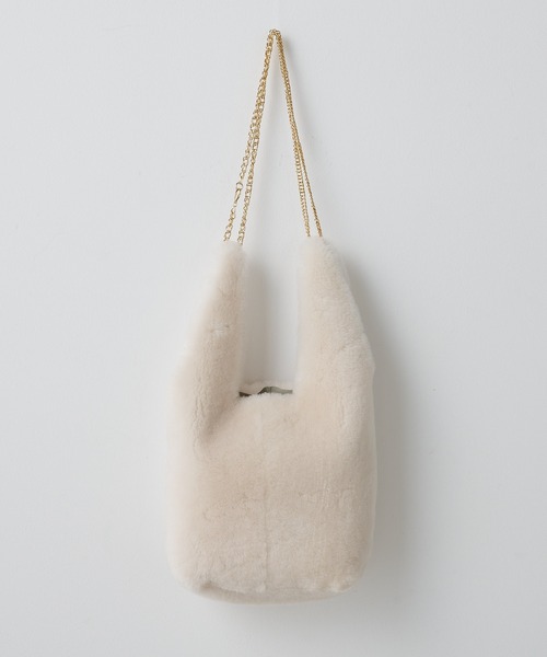 Whim Gazette（ウィム ガゼット） トートバッグ バッグ ムートンバッグ