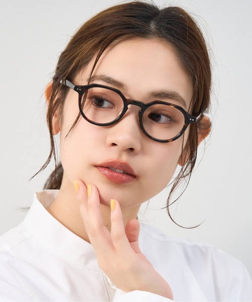 Zoff（ゾフ） 伊達メガネ メガネ 眼鏡 ボストン型めがね｜太縁メガネ