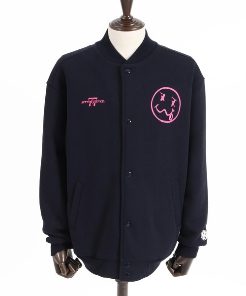 seventy seven スタジャン mj10143- snap jumper ショートジャケット