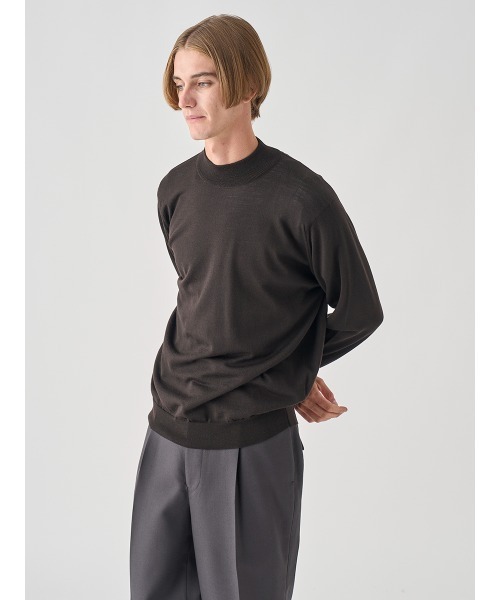 JOHN SMEDLEY（ジョンスメドレー） セーター ニット モックネック長袖