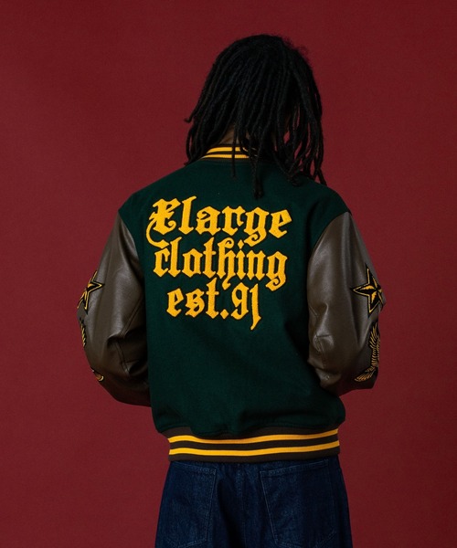 XLARGE（エクストラ ラージ） スタジャン VARSITY JACKET メンズ