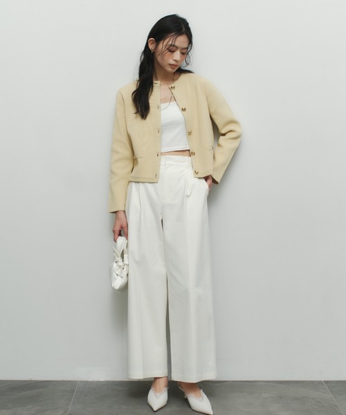 anuans（アニュアンス） ジャケット ノーカラージャケット 「ZOZO限定