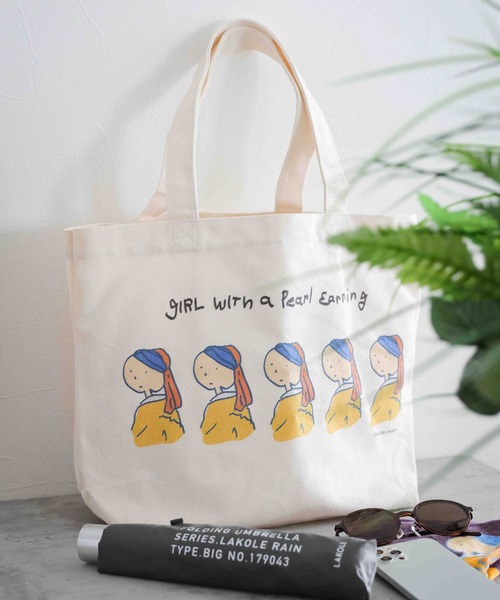 LAKOLE（ラコレ） エコバッグ 「世界の名作」トートバッグ(L) / 907825