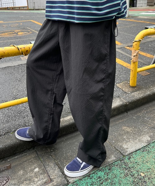 BROKEN BASE（ブロークンベース） パンツ ボーダーラインチェック