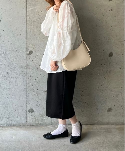 ショルダーバッグ バッグ 2way ハーフムーンバッグ レディース