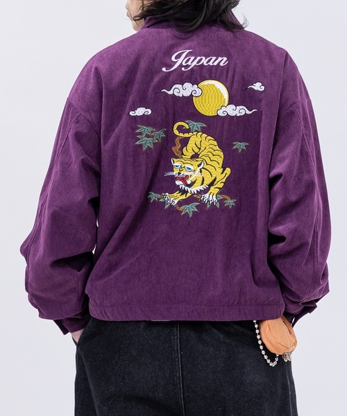 JOHN'S CLOSET（ジョンズクローゼット） スカジャン 「a」チェーン刺繍