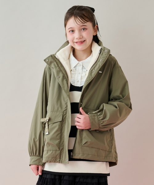 mezzo piano Junior（メゾピアノ ジュニア） ブルゾン アウター 「撥水