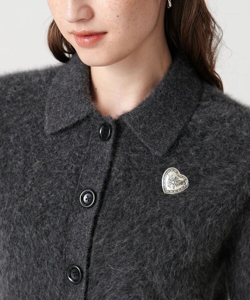 Harpo（アルポ） ブローチ 「HARPO PARIS」ハート ブローチ レディース