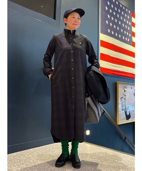 BROOKS BROTHERS（ブルックスブラザーズ） シャツワンピース ロング