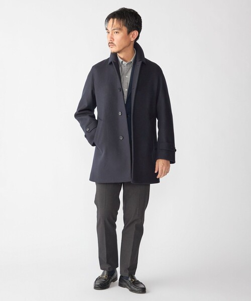 SHIPS（シップス） ステンカラーコート コート SHIPS: SUPER 140's