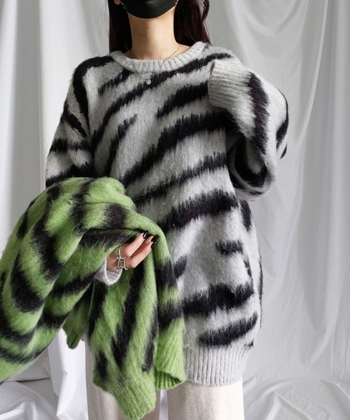 me+em select（ミームセレクト） ニット セーター ビッグシルエット