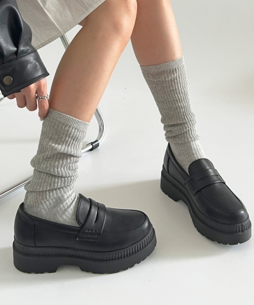 REGAL（リーガル） ローファー レディース F86M ローファー モカシン