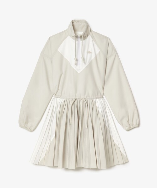 LACOSTE（ラコステ） ワンピース プリーツスカートアノラックドレス