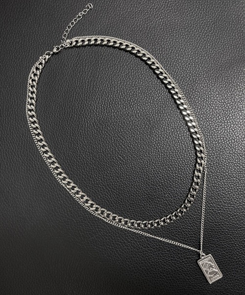 DiamondHearts（ダイヤモンドハーツ） ネックレス スクエアプレート