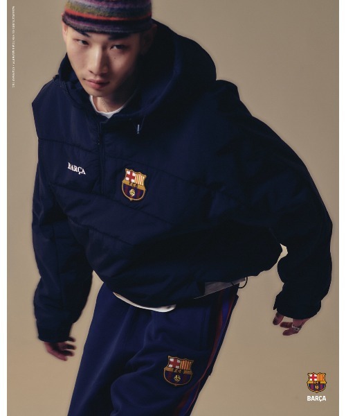 YEN TOWN MARKET ナイロンジャケット 「FC BARCELONA」FCバルセロナ