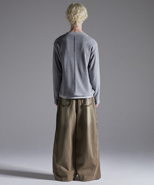 GRANCY ジーンズ 「GRANCY」ZipDesign Buggy DenimPants / ジップ