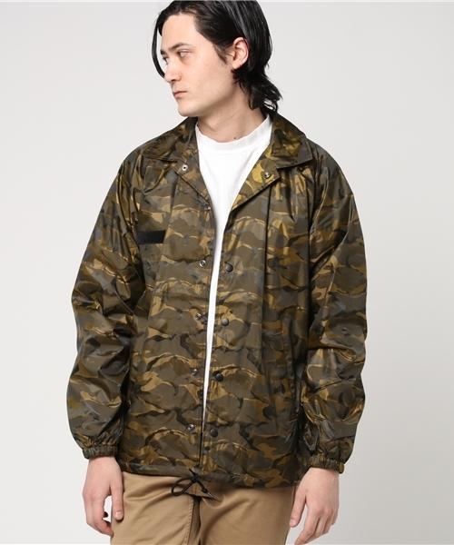Re Youth ナイロンジャケット 3Dパターン カモフラージュ テック