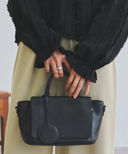 BEARDSLEY（ビアズリー） ハンドバッグ 「本革」ミニハンドバッグ