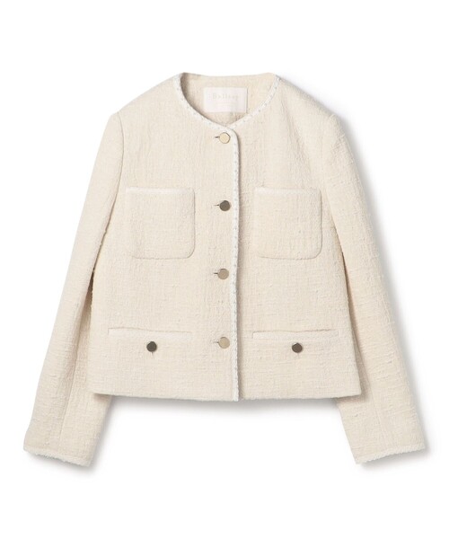 Ballsey（ボールジィ） ジャケット ノーカラージャケット スラブ