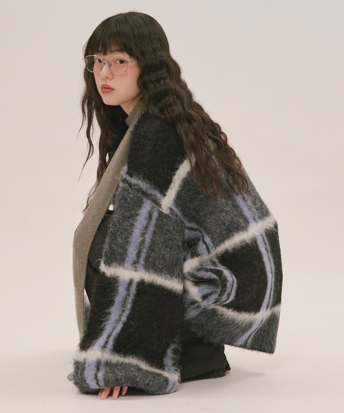 loin nuit カーディガン nuance design knit cardigan / ニュアンス