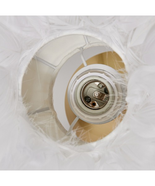 Francfranc（フランフラン） 照明 フェザーランプ ホワイト : ZOZOTOWN